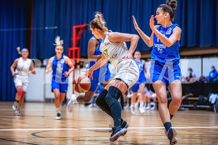 Basketball Basketball Damen Superliga 2021/22, Damen CUP Semifinale Basket Flames vs. Vienna D.C. Timberwolves
