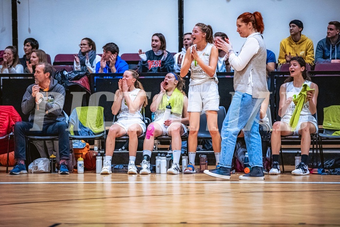 Basketball Basketball Damen Superliga 2021/22, Damen CUP Semifinale Basket Flames vs. Vienna D.C. Timberwolves
