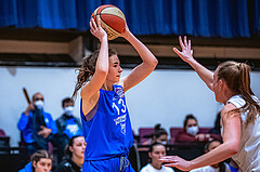 Basketball Basketball Damen Superliga 2021/22, Damen CUP Semifinale Basket Flames vs. Vienna D.C. Timberwolves
