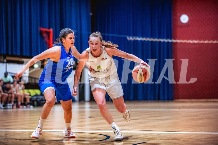 Basketball Basketball Damen Superliga 2021/22, Damen CUP Semifinale Basket Flames vs. Vienna D.C. Timberwolves
