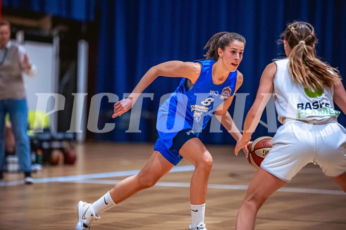 Basketball Basketball Damen Superliga 2021/22, Damen CUP Semifinale Basket Flames vs. Vienna D.C. Timberwolves
