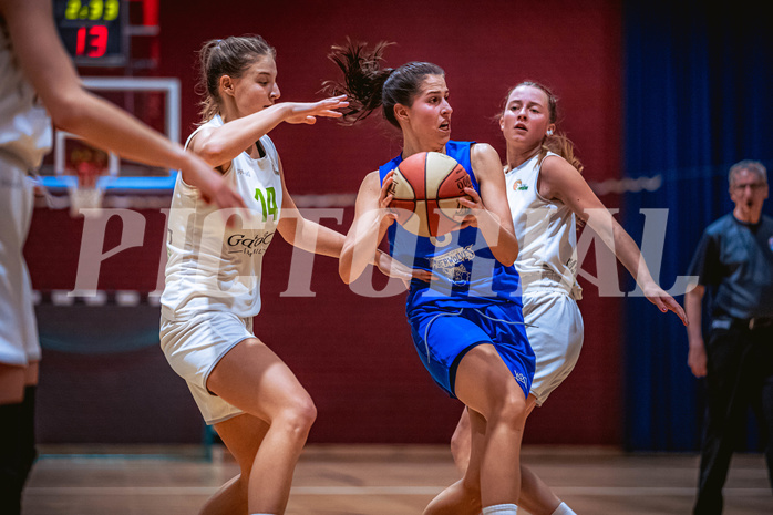 Basketball Basketball Damen Superliga 2021/22, Damen CUP Semifinale Basket Flames vs. Vienna D.C. Timberwolves
