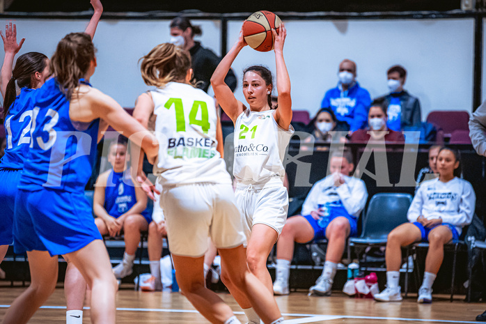Basketball Basketball Damen Superliga 2021/22, Damen CUP Semifinale Basket Flames vs. Vienna D.C. Timberwolves
