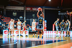 Basketball, Win2Day Superliga 2022/23, 4. Platzierungsrunde, BC Vienna, Gmunden Swans, Dwayne Lautier-Ogunleye (23)