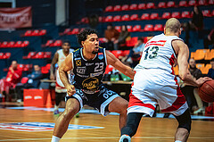 Basketball, Win2Day Superliga 2022/23, 4. Platzierungsrunde, BC Vienna, Gmunden Swans, Dwayne Lautier-Ogunleye (23)