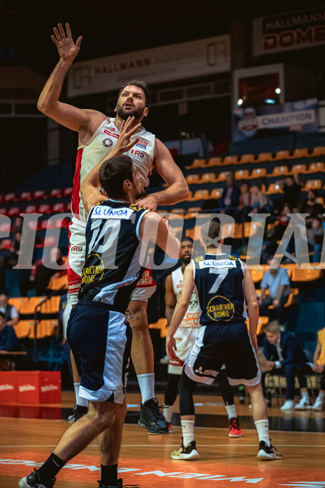 Basketball, Win2Day Superliga 2022/23, 4. Platzierungsrunde, BC Vienna, Gmunden Swans, Jozo Rados (3)