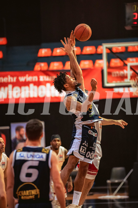 Basketball, Win2Day Superliga 2022/23, 4. Platzierungsrunde, BC Vienna, Gmunden Swans, Urald King (20)