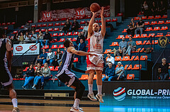 Basketball, Win2Day Superliga 2022/23, 4. Platzierungsrunde, BC Vienna, Gmunden Swans, Enis Murati (44)