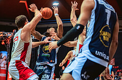 Basketball, Win2Day Superliga 2022/23, 4. Platzierungsrunde, BC Vienna, Gmunden Swans, Urald King (20)