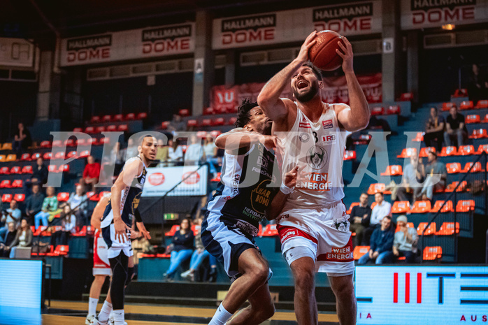 Basketball, Win2Day Superliga 2022/23, 4. Platzierungsrunde, BC Vienna, Gmunden Swans, Jozo Rados (3)