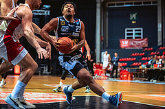 Basketball, Win2Day Superliga 2022/23, 4. Platzierungsrunde, BC Vienna, Gmunden Swans, Dwayne Lautier-Ogunleye (23)