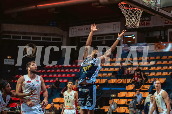 Basketball, Win2Day Superliga 2022/23, 4. Platzierungsrunde, BC Vienna, Gmunden Swans, Urald King (20)
