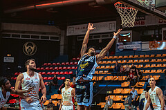 Basketball, Win2Day Superliga 2022/23, 4. Platzierungsrunde, BC Vienna, Gmunden Swans, Urald King (20)