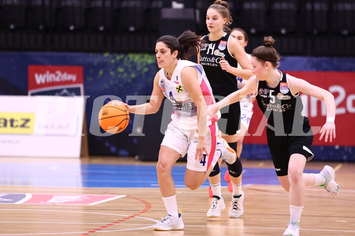 13.01.2024, Graz, Raiffeisen Sportpark, Basketball Damen Superliga 2023/24, Grunddurchgang 9.Runde, UBSC-DBBC Graz - Basket Flames Women ,  