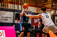 Basketball, win2day Basketball Superliga 2023/224, Grunddurchgang Runde 18, BBC Nord Dragonz, Oberwart Gunners, Paul Rotter (6)