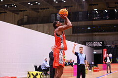13.01.2024, Graz, Raiffeisen Sportpark Graz, Basketball Superliga 2023/24, Grunddurchgang, Runde 18, UBSC Raiffeisen Graz - Arkadia Traiskirchen Lions