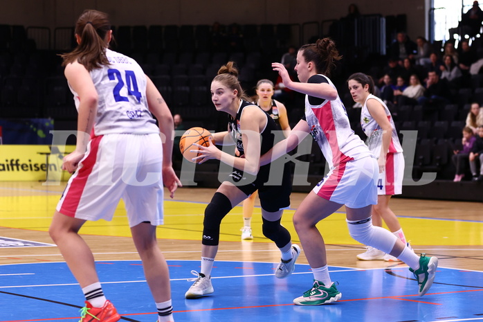 13.01.2024, Graz, Raiffeisen Sportpark, Basketball Damen Superliga 2023/24, Grunddurchgang 9.Runde, UBSC-DBBC Graz - Basket Flames Women ,  