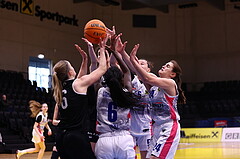 13.01.2024, Graz, Raiffeisen Sportpark, Basketball Damen Superliga 2023/24, Grunddurchgang 9.Runde, UBSC-DBBC Graz - Basket Flames Women ,  