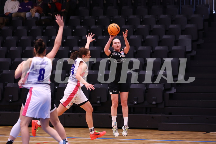 13.01.2024, Graz, Raiffeisen Sportpark, Basketball Damen Superliga 2023/24, Grunddurchgang 9.Runde, UBSC-DBBC Graz - Basket Flames Women ,  