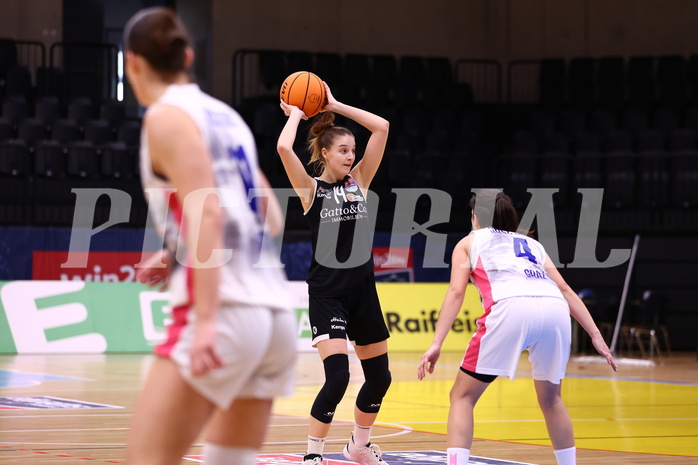 13.01.2024, Graz, Raiffeisen Sportpark, Basketball Damen Superliga 2023/24, Grunddurchgang 9.Runde, UBSC-DBBC Graz - Basket Flames Women ,  