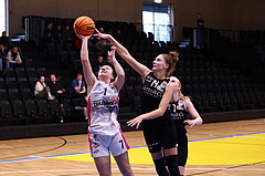 13.01.2024, Graz, Raiffeisen Sportpark, Basketball Damen Superliga 2023/24, Grunddurchgang 9.Runde, UBSC-DBBC Graz - Basket Flames Women ,  