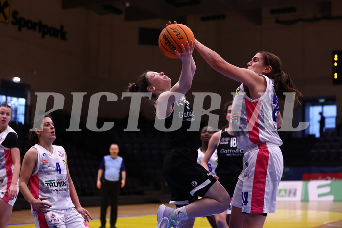 13.01.2024, Graz, Raiffeisen Sportpark, Basketball Damen Superliga 2023/24, Grunddurchgang 9.Runde, UBSC-DBBC Graz - Basket Flames Women ,  