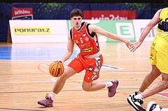 13.01.2024, Graz, Raiffeisen Sportpark Graz, Basketball Superliga 2023/24, Grunddurchgang, Runde 18, UBSC Raiffeisen Graz - Arkadia Traiskirchen Lions