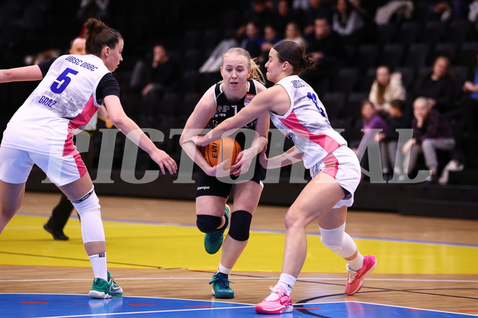 13.01.2024, Graz, Raiffeisen Sportpark, Basketball Damen Superliga 2023/24, Grunddurchgang 9.Runde, UBSC-DBBC Graz - Basket Flames Women ,  