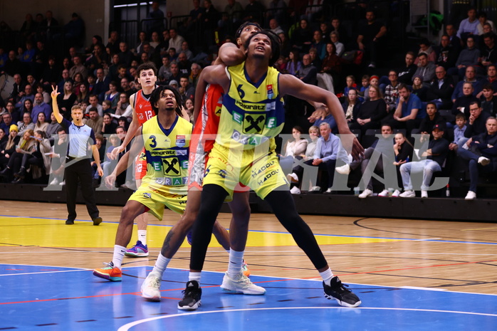 13.01.2024, Graz, Raiffeisen Sportpark Graz, Basketball Superliga 2023/24, Grunddurchgang, Runde 18, UBSC Raiffeisen Graz - Arkadia Traiskirchen Lions
