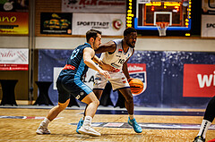 Basketball, win2day Basketball Superliga 2023/224, Grunddurchgang Runde 18, BBC Nord Dragonz, Oberwart Gunners, Austen Awosika (10)