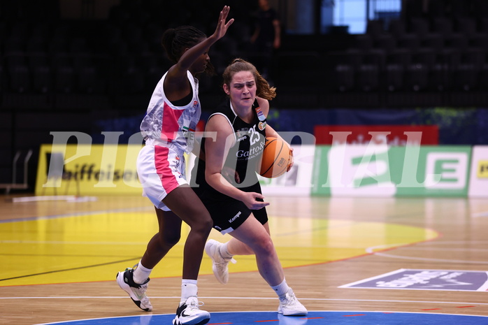 13.01.2024, Graz, Raiffeisen Sportpark, Basketball Damen Superliga 2023/24, Grunddurchgang 9.Runde, UBSC-DBBC Graz - Basket Flames Women ,  