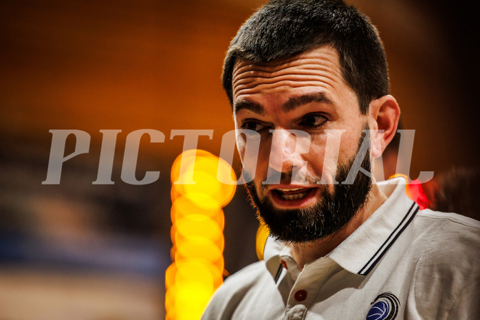 Basketball, win2day Basketball Superliga 2023/224, Grunddurchgang Runde 18, BBC Nord Dragonz, Oberwart Gunners, Felix Jambor (Head Coach)