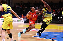 13.01.2024, Graz, Raiffeisen Sportpark Graz, Basketball Superliga 2023/24, Grunddurchgang, Runde 18, UBSC Raiffeisen Graz - Arkadia Traiskirchen Lions