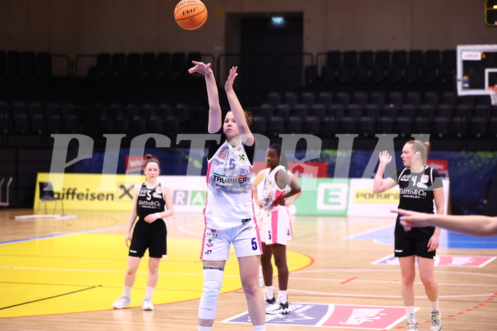 13.01.2024, Graz, Raiffeisen Sportpark, Basketball Damen Superliga 2023/24, Grunddurchgang 9.Runde, UBSC-DBBC Graz - Basket Flames Women ,  