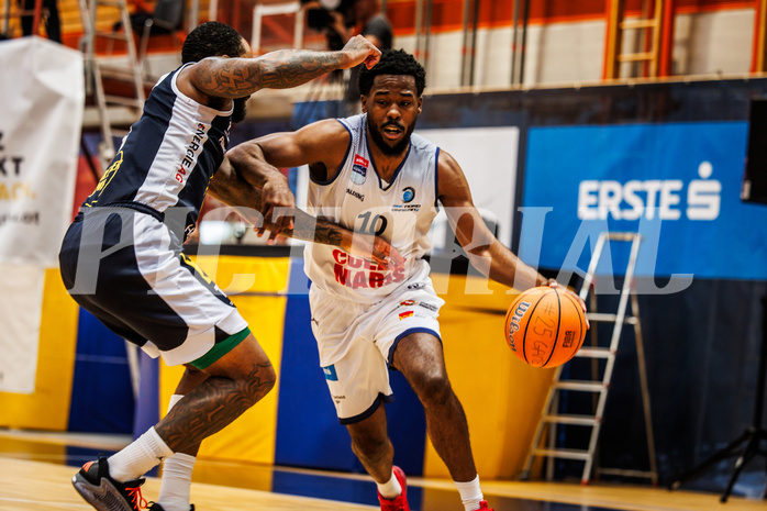 Basketball, win2day Basketball Superliga 2024/25, Playoffs Halbfinale 4. Spiel
, BBC Nord Dragonz, Gmunden Swans, Austen Awosika (10)