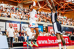 Basketball, win2day Basketball Superliga 2024/25, Playoffs Halbfinale 4. Spiel
, BBC Nord Dragonz, Gmunden Swans, Rayshawn Mart (3)