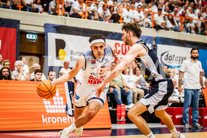 Basketball, win2day Basketball Superliga 2024/25, Playoffs Halbfinale 4. Spiel
, BBC Nord Dragonz, Gmunden Swans, Lukas Hahn (25)
