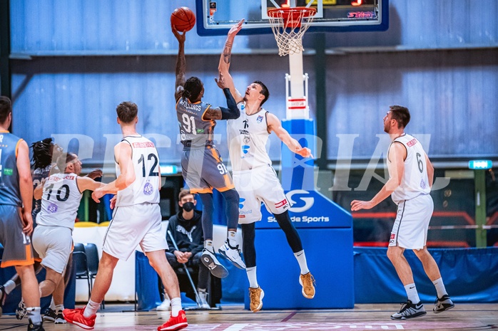 Basketball Basketball Superliga 2021/22, Grunddurchgang 13.Runde Vienna D.C. Timberwolves vs. BK IMMOunited Dukes
