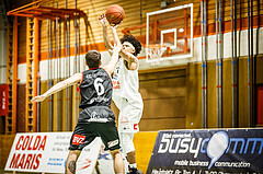 Basketball, Basketball Zweite Liga, Grunddurchgang 12.Runde, BBC Nord Dragonz, Mattersburg Rocks, Kyran Jordan Mc Clure (13)