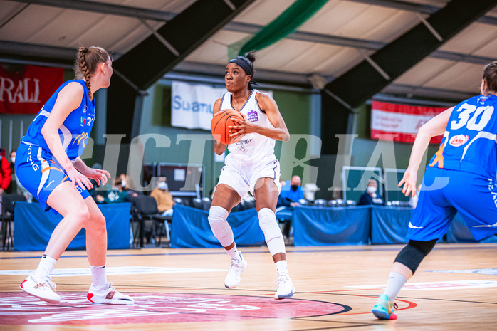 Basketball Basketball Damen Superliga 2021/22, Grunddurchgang 8.Runde Vienna D.C. Timberwolves vs. DBB LZ OÖ
