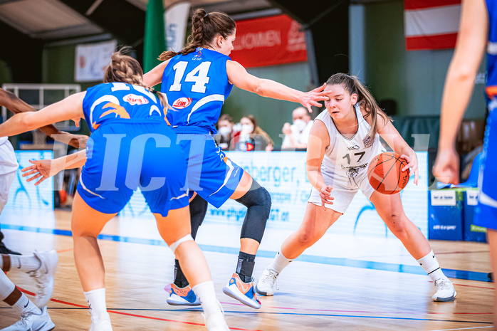 Basketball Basketball Damen Superliga 2021/22, Grunddurchgang 8.Runde Vienna D.C. Timberwolves vs. DBB LZ OÖ
