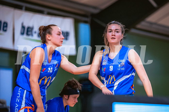 Basketball Basketball Damen Superliga 2021/22, Grunddurchgang 8.Runde Vienna D.C. Timberwolves vs. DBB LZ OÖ
