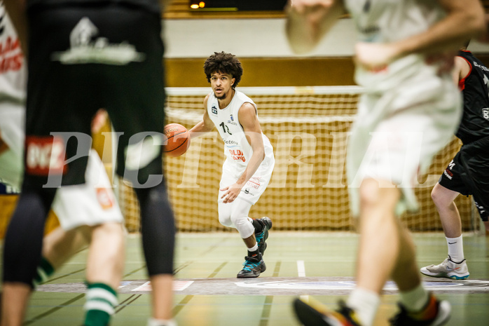 Basketball, Basketball Zweite Liga, Grunddurchgang 12.Runde, BBC Nord Dragonz, Mattersburg Rocks, Kyran Jordan Mc Clure (13)