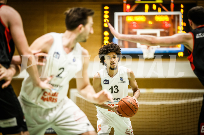 Basketball, Basketball Zweite Liga, Grunddurchgang 12.Runde, BBC Nord Dragonz, Mattersburg Rocks, Kyran Jordan Mc Clure (13)