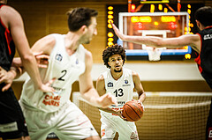 Basketball, Basketball Zweite Liga, Grunddurchgang 12.Runde, BBC Nord Dragonz, Mattersburg Rocks, Kyran Jordan Mc Clure (13)