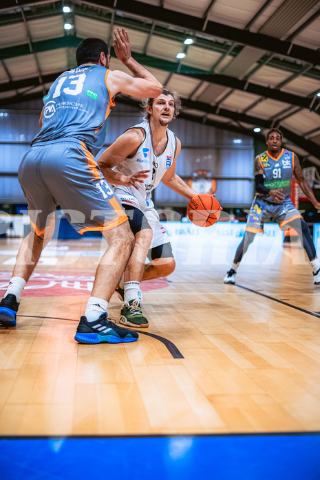 Basketball Basketball Superliga 2021/22, Grunddurchgang 13.Runde Vienna D.C. Timberwolves vs. BK IMMOunited Dukes
