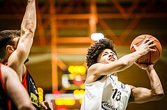 Basketball, Basketball Zweite Liga, Grunddurchgang 12.Runde, BBC Nord Dragonz, Mattersburg Rocks, Kyran Jordan Mc Clure (13)