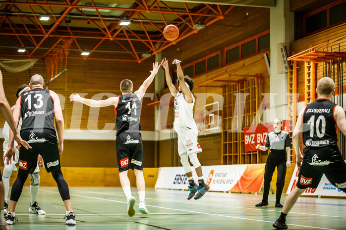 Basketball, Basketball Zweite Liga, Grunddurchgang 12.Runde, BBC Nord Dragonz, Mattersburg Rocks, Kyran Jordan Mc Clure (13)