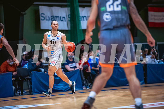 Basketball Basketball Superliga 2021/22, Grunddurchgang 13.Runde Vienna D.C. Timberwolves vs. BK IMMOunited Dukes
