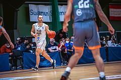 Basketball Basketball Superliga 2021/22, Grunddurchgang 13.Runde Vienna D.C. Timberwolves vs. BK IMMOunited Dukes